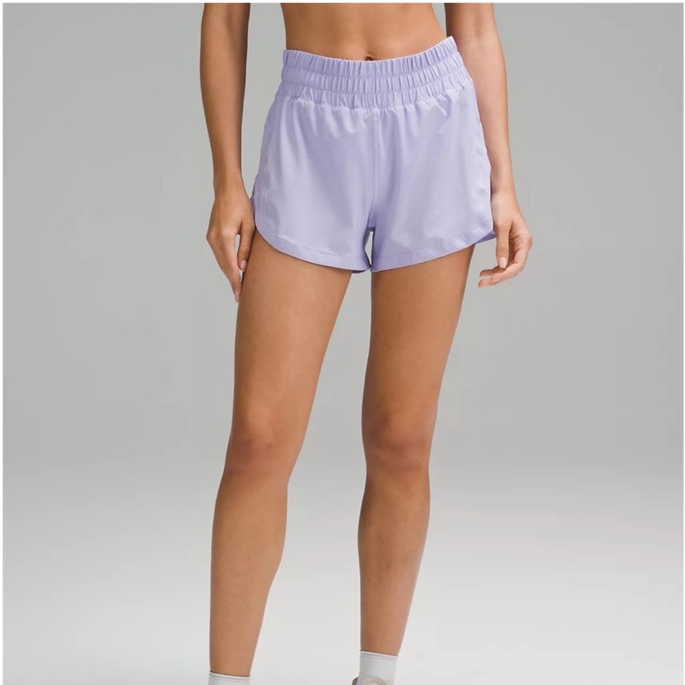 Lilac Lululemon Track That Shorts